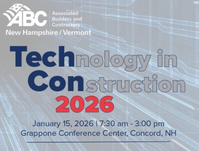 We will be at the ABC NH/VT Technology in Construction Expo!